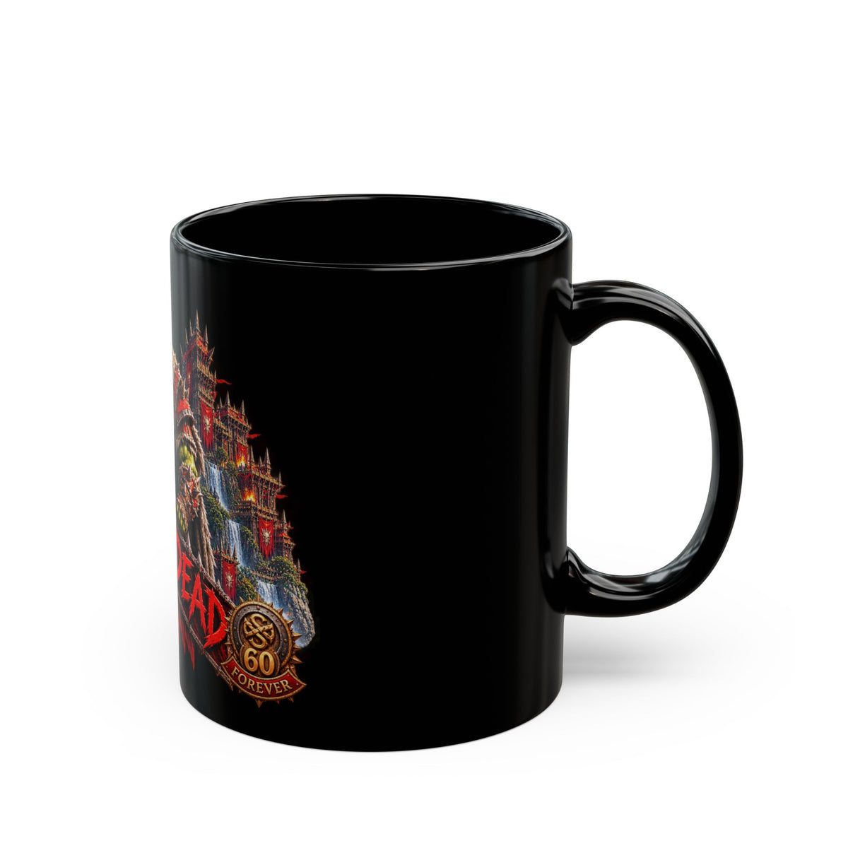 Red Till Dead – Black Mug (11oz & 15oz)