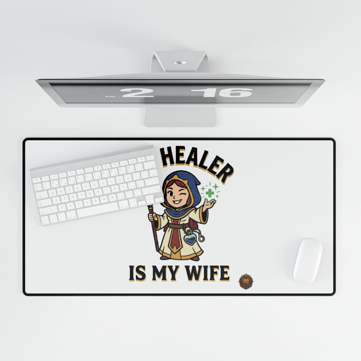 My Healer Is My Wife – Desk Mat