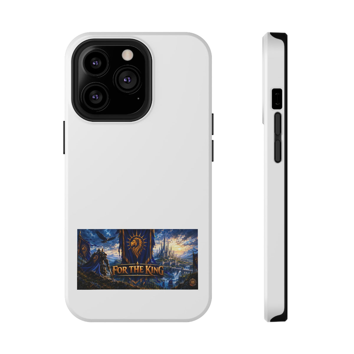 For The King – Banner Art – Phone Case