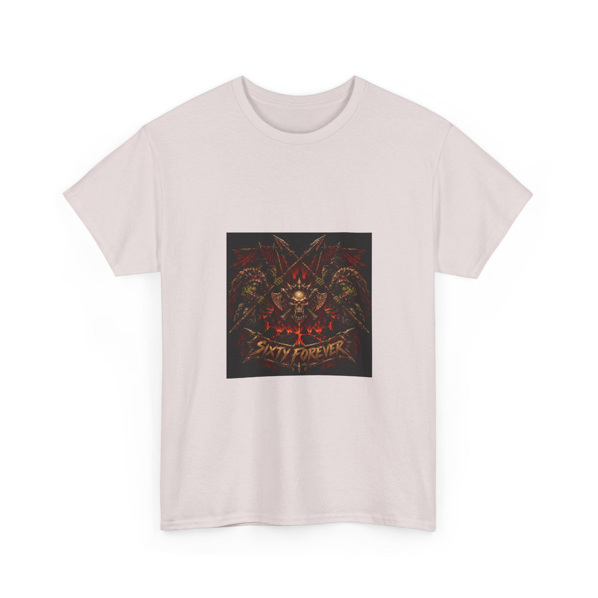 Sixty Forever – Skull & Axes – T-Shirt