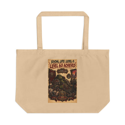 Level 60 Achieved (Red) – Tote Bag