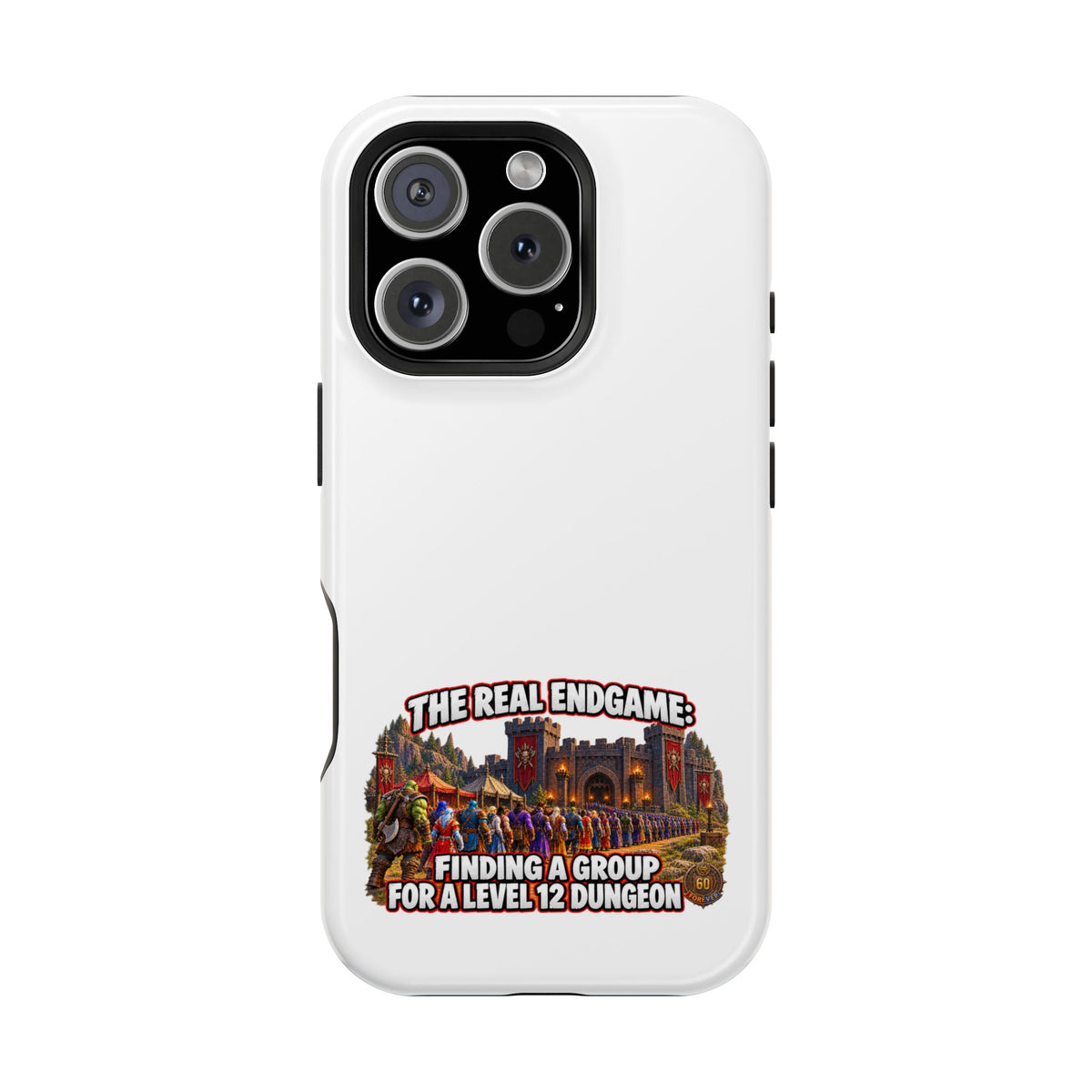 'The Real Endgame: Finding a Group' Heavy-Duty Impact-Resistant Phone Case