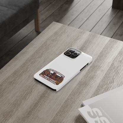 Phone Case — “The Real Endgame: Finding a Group for a Level 12 Dungeon” Gamer Design