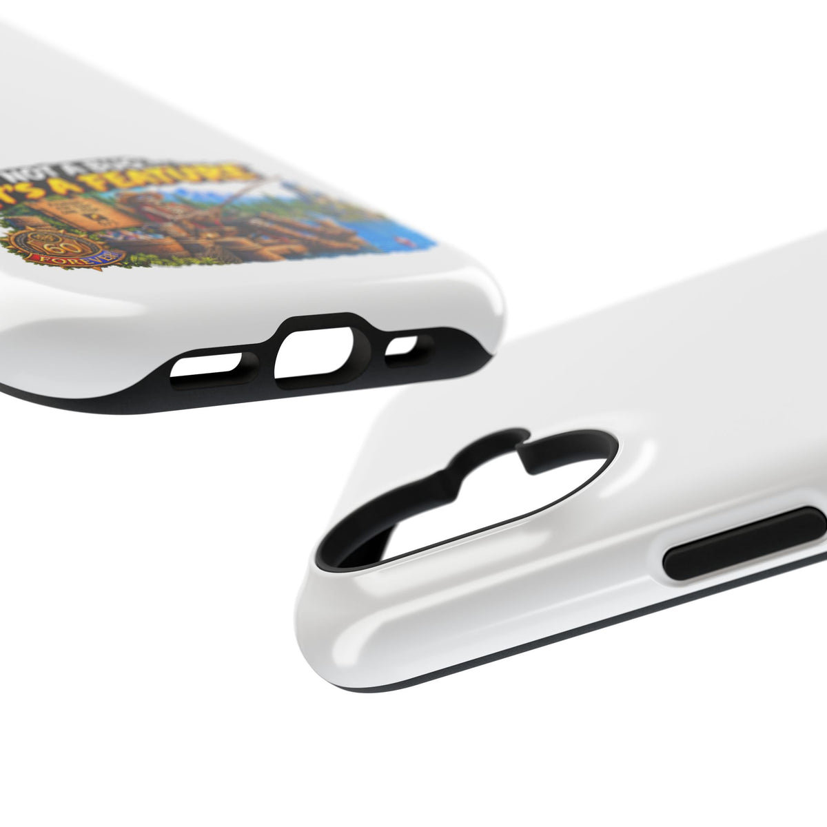 Phone Case — 'It's Not a Bug… It's a Feature' Heavy-Duty Impact-Resistant Phone Case