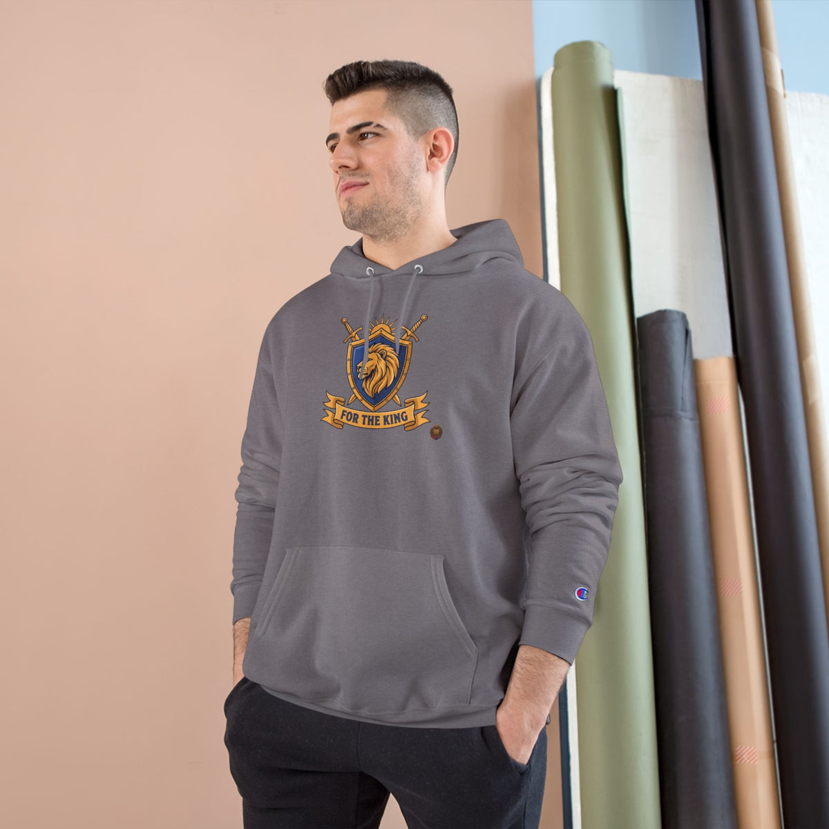 For The King – Crest – Hoodie | Sixty Forever Co.