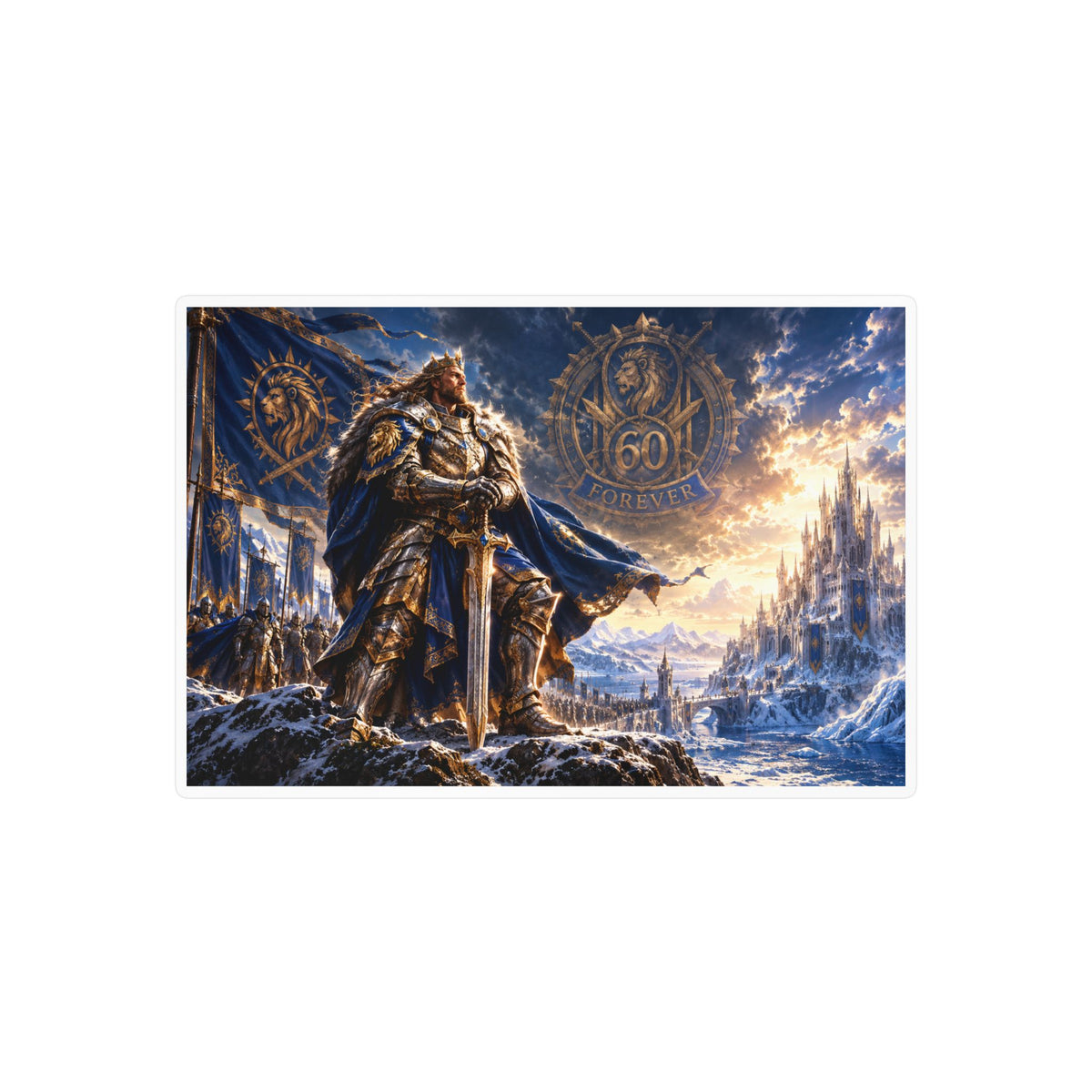 For The King – Frozen Pass – Sticker