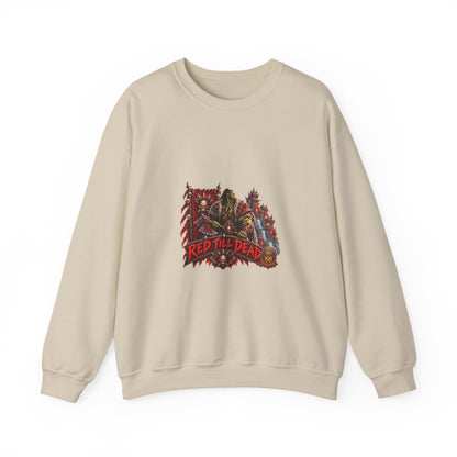 Red Till Dead Graphic Sweatshirt
