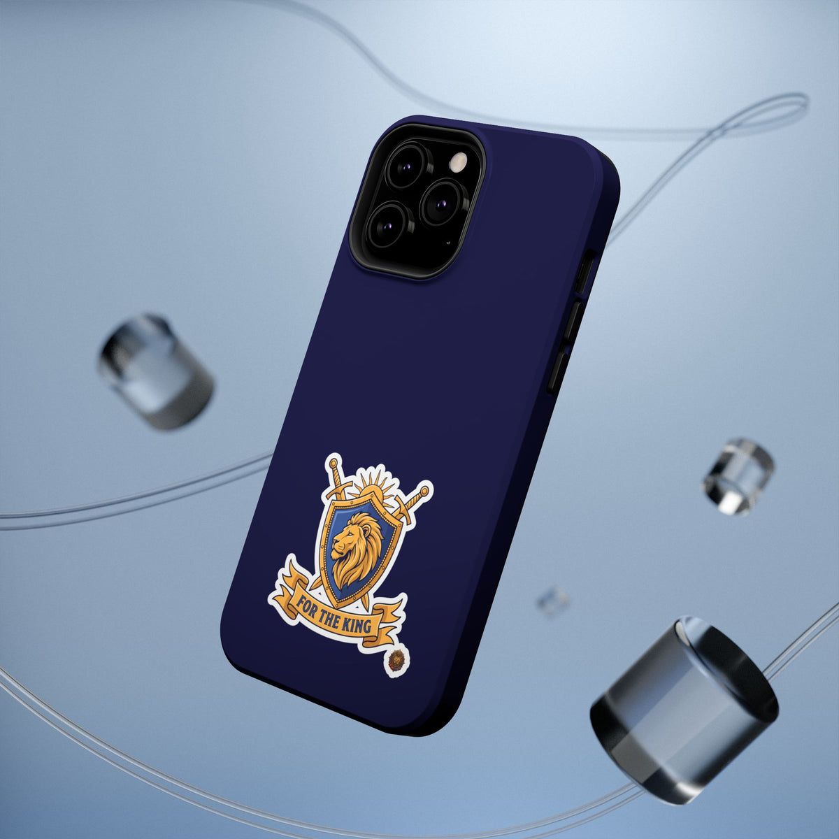 Phone Case — 'For The King Crest' Heavy-Duty Impact-Resistant Phone Case