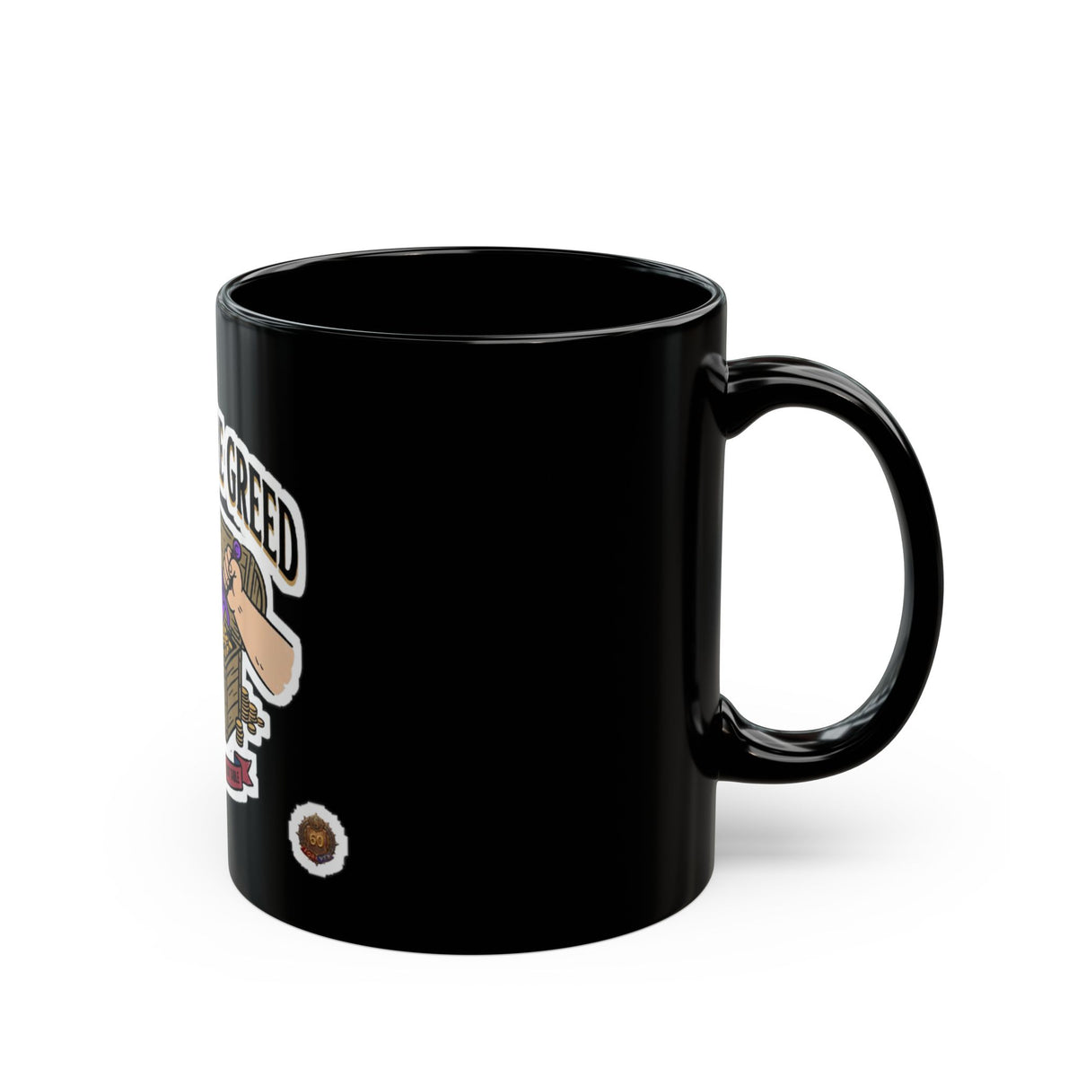 Need Before Greed – Black Mug (11oz & 15oz)