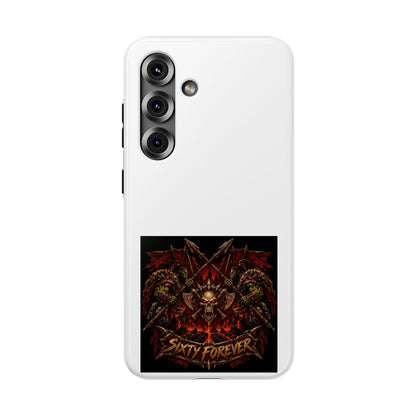 Sixty Forever – Skull & Axes – Phone Case