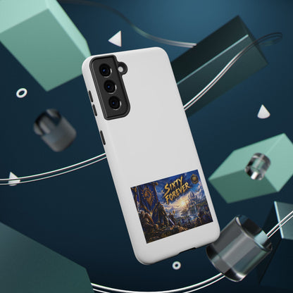 Sixty Forever – Blue Banner – Phone Case