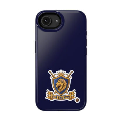 Phone Case — 'For The King Crest' Heavy-Duty Impact-Resistant Phone Case
