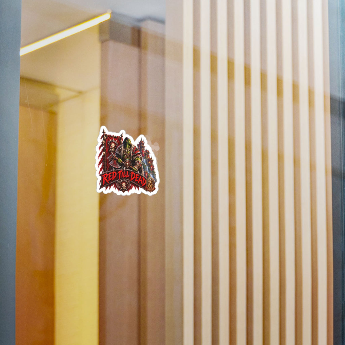Red Till Dead – Poster Decal