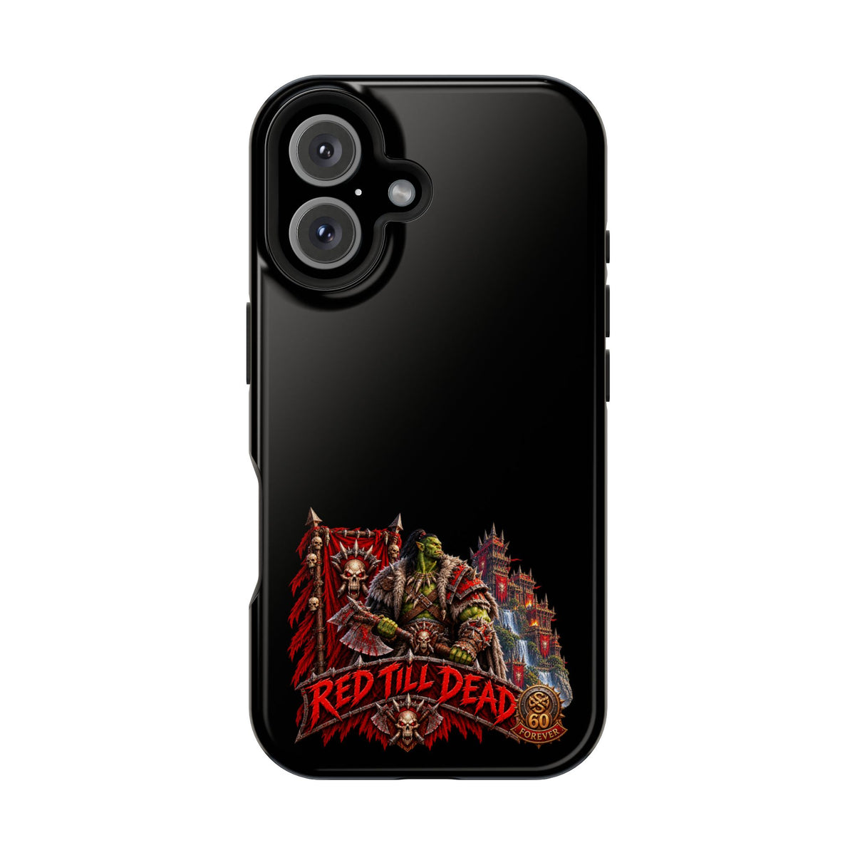 Phone Case — 'Red Till Dead' Heavy-Duty Impact-Resistant Phone Case
