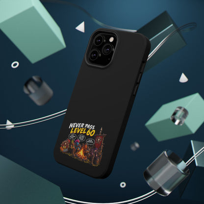 Phone Case — 'Never Pass Level 60' Heavy-Duty Impact-Resistant Phone Case