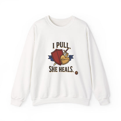 I Pull. She Heals. – Sweatshirt