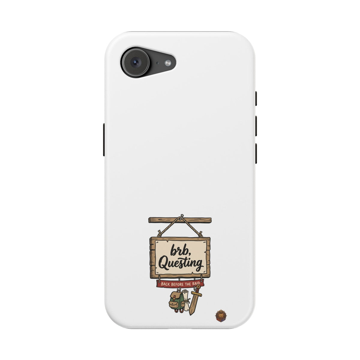 brb, Questing – Phone Case