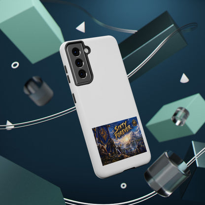 Sixty Forever – Blue Banner – Phone Case