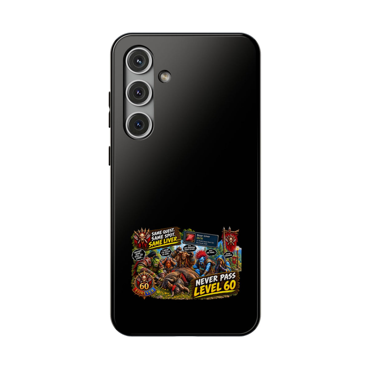 Phone Case — 'Same Quest, Same Spot' Heavy-Duty Impact-Resistant Phone Case