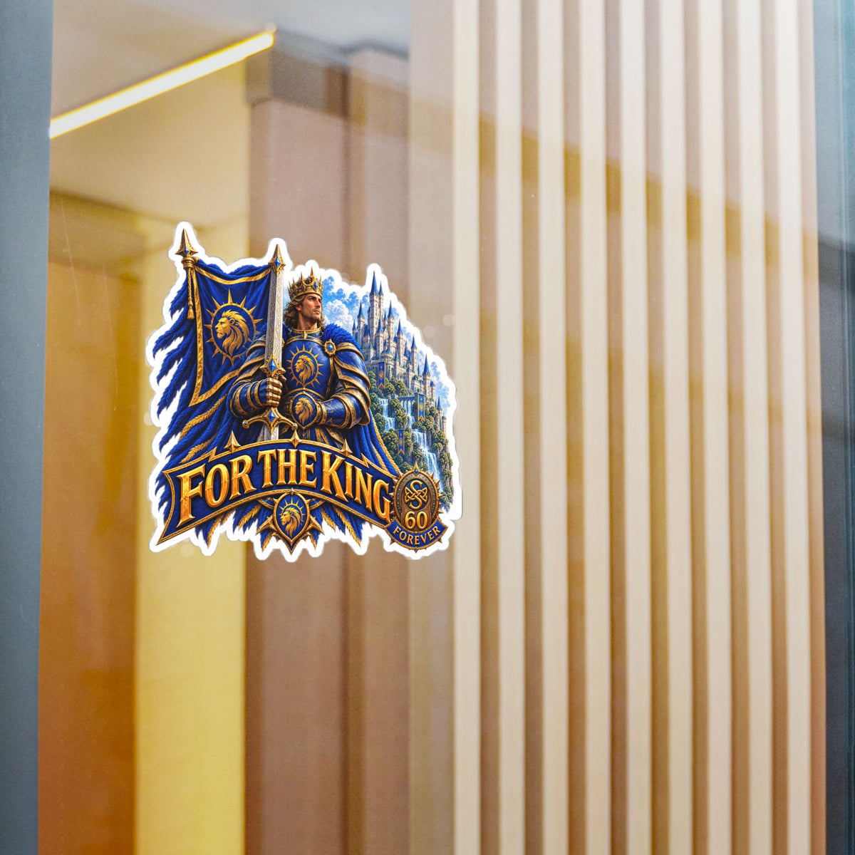 For The King – Banner – Poster Decal