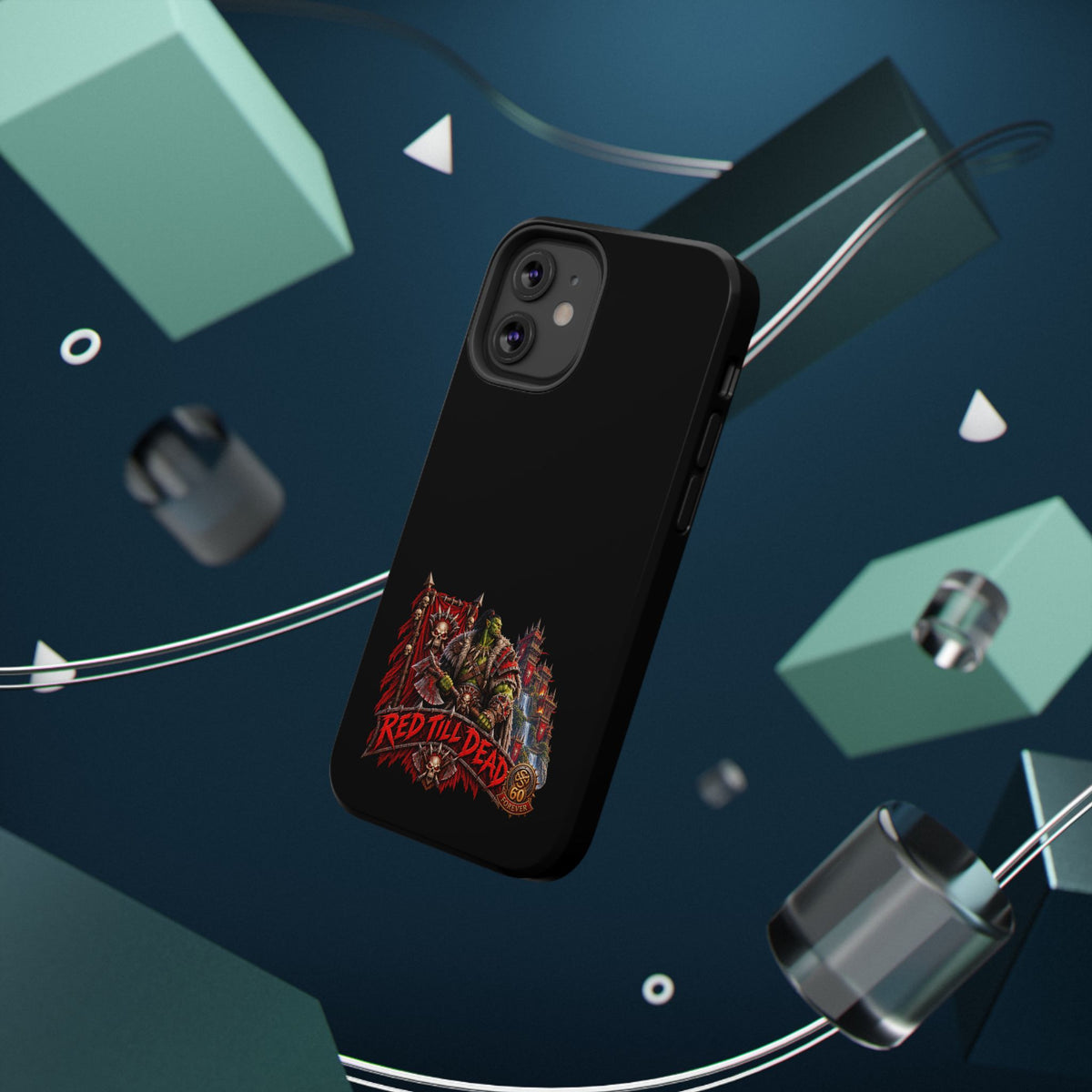 Phone Case — 'Red Till Dead' Heavy-Duty Impact-Resistant Phone Case