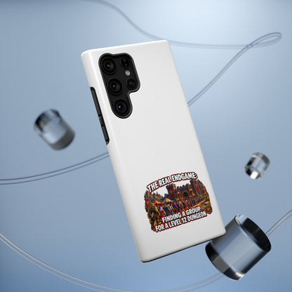 'The Real Endgame: Finding a Group' Heavy-Duty Impact-Resistant Phone Case