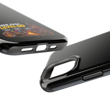 Phone Case — 'Never Pass Level 60' Heavy-Duty Impact-Resistant Phone Case