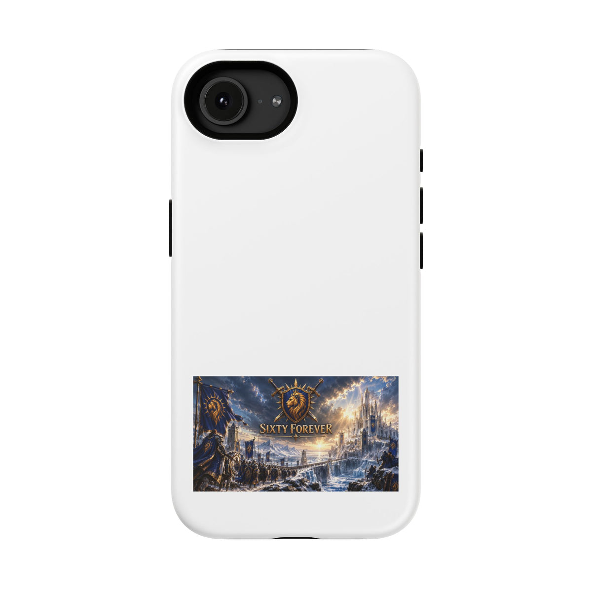 Sixty Forever – Lion Shield – Phone Case