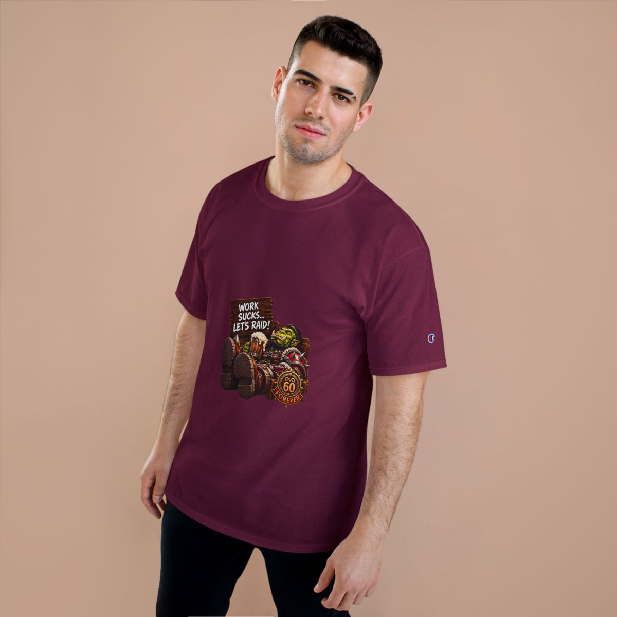 Work Sucks, Let's Raid – T-Shirt | Sixty Forever Co.