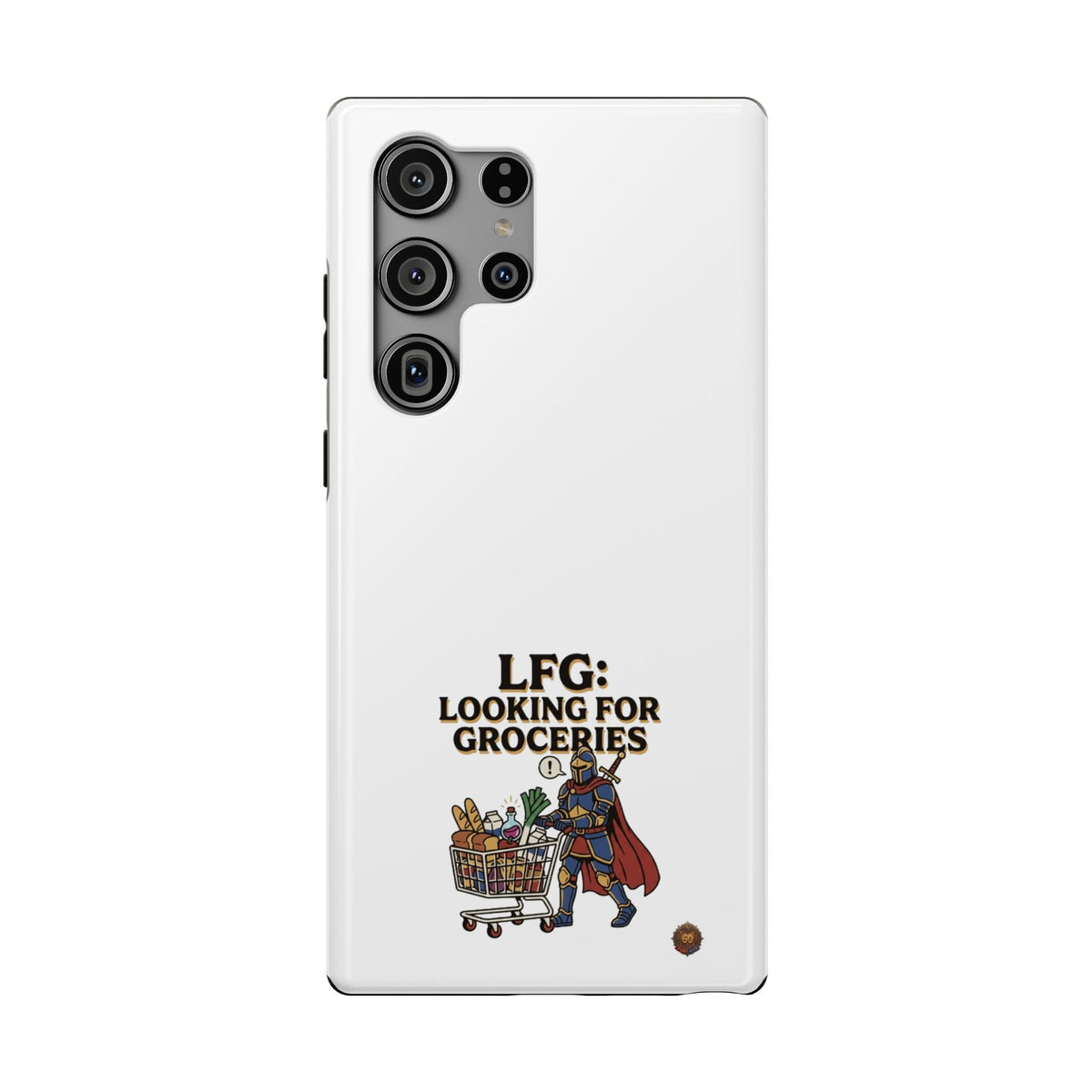 Phone Case — 'LFG: Looking for Groceries' Heavy-Duty Impact-Resistant Phone Case