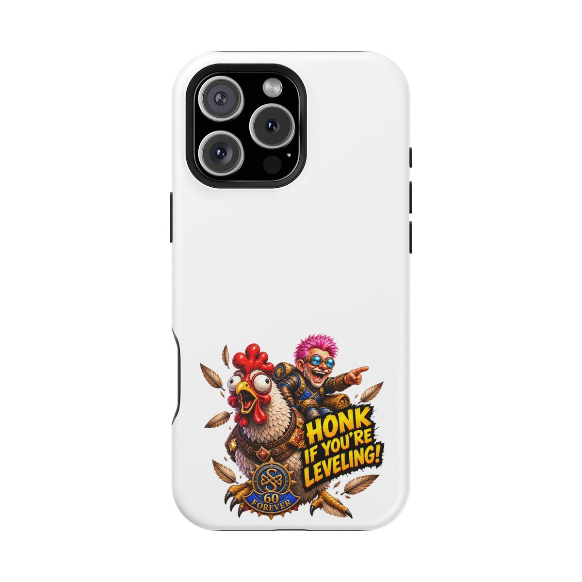 Honk If You're Leveling – Phone Case