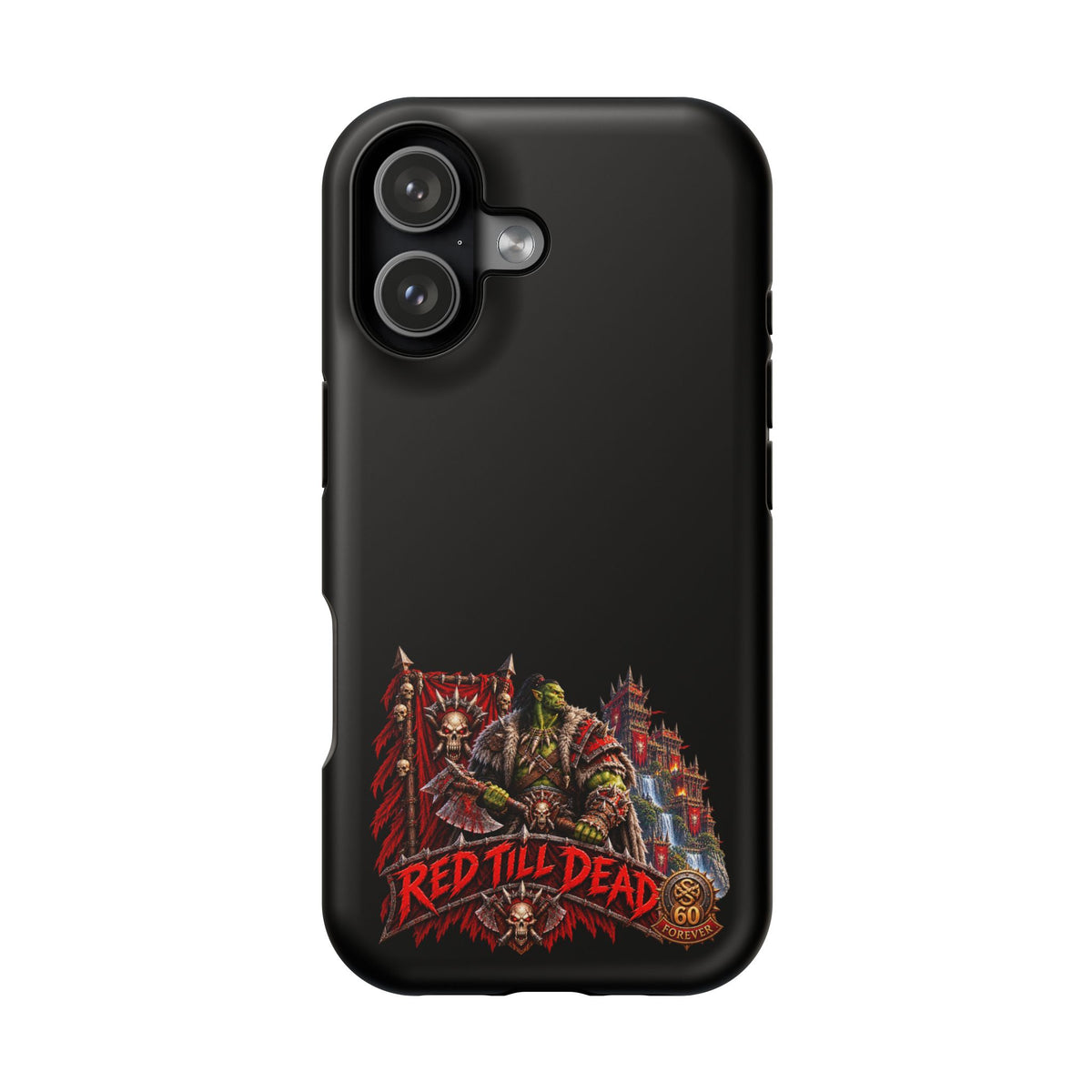 Phone Case — 'Red Till Dead' Heavy-Duty Impact-Resistant Phone Case