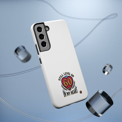Phone Case — 'Still Level 60 In My Heart' Heavy-Duty Impact-Resistant Phone Case