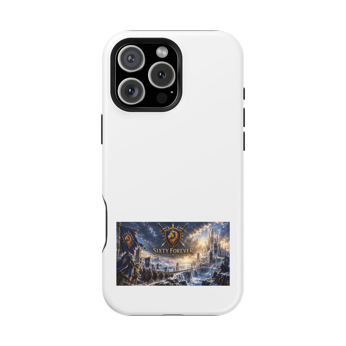 Sixty Forever – Lion Shield – Phone Case