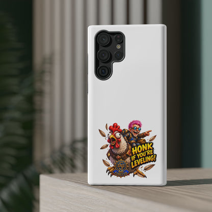 Honk If You're Leveling – Phone Case