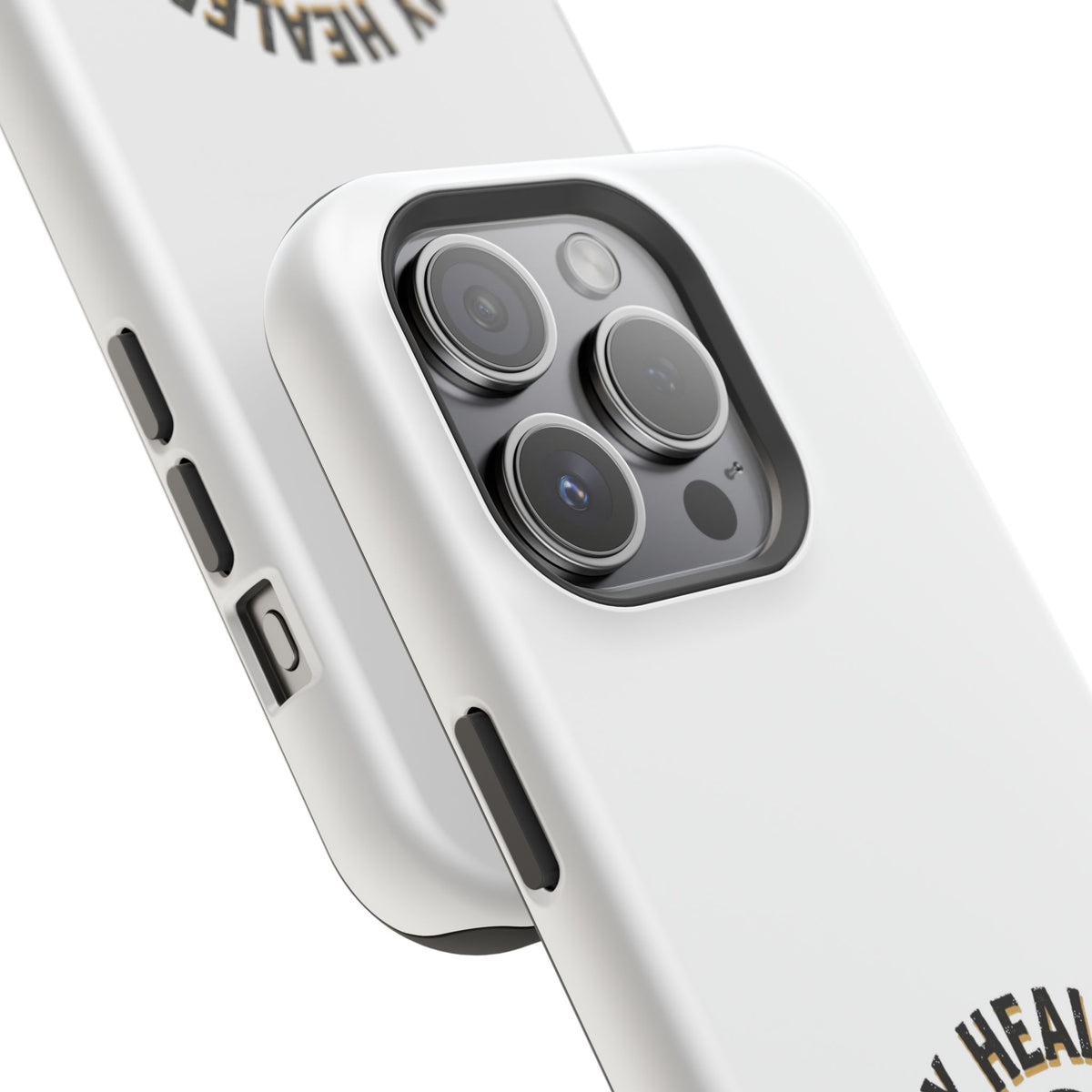 Phone Case — 'My Healer Is My Wife' Heavy-Duty Impact-Resistant Phone Case