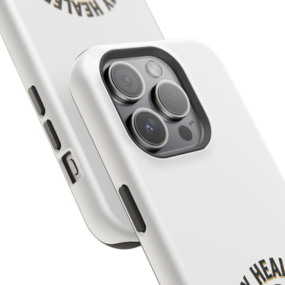 Phone Case — 'My Healer Is My Wife' Heavy-Duty Impact-Resistant Phone Case