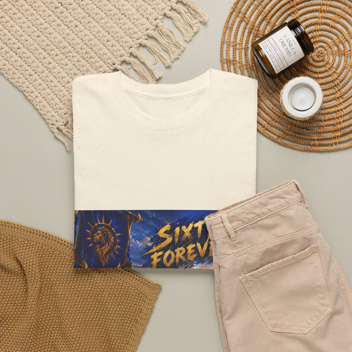 Sixty Forever – Blue Banner – T-Shirt