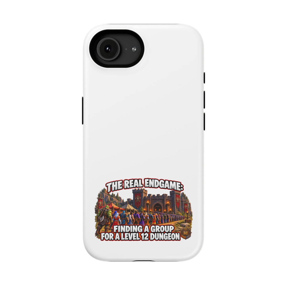 'The Real Endgame: Finding a Group' Heavy-Duty Impact-Resistant Phone Case