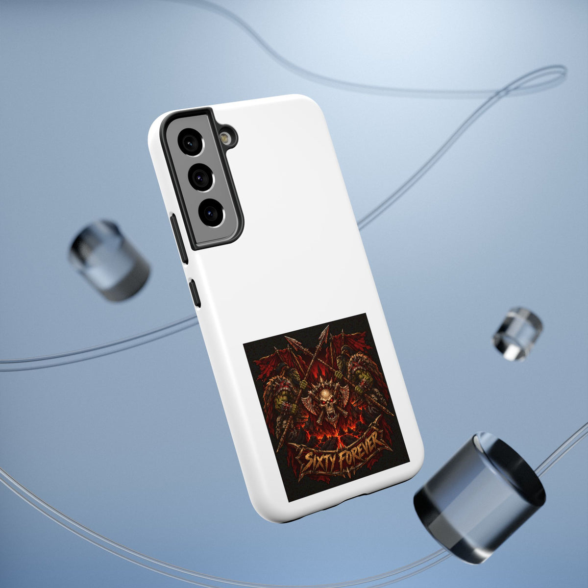 Sixty Forever – Skull & Axes – Phone Case