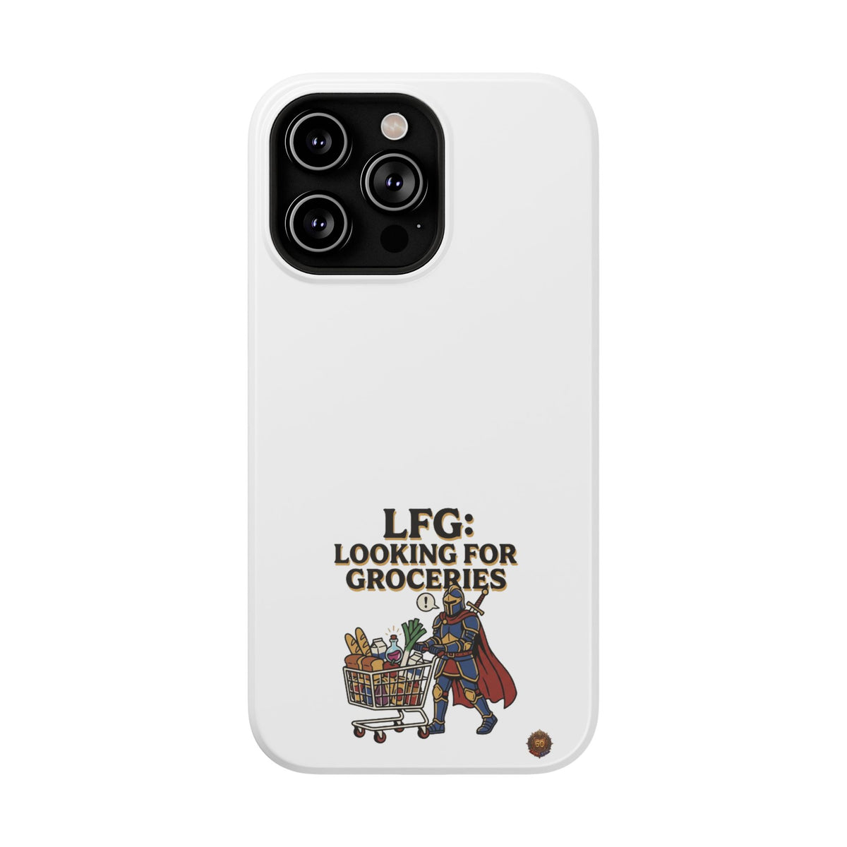 Phone Case — 'LFG: Looking for Groceries' Heavy-Duty Impact-Resistant Phone Case