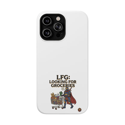 Phone Case — 'LFG: Looking for Groceries' Heavy-Duty Impact-Resistant Phone Case
