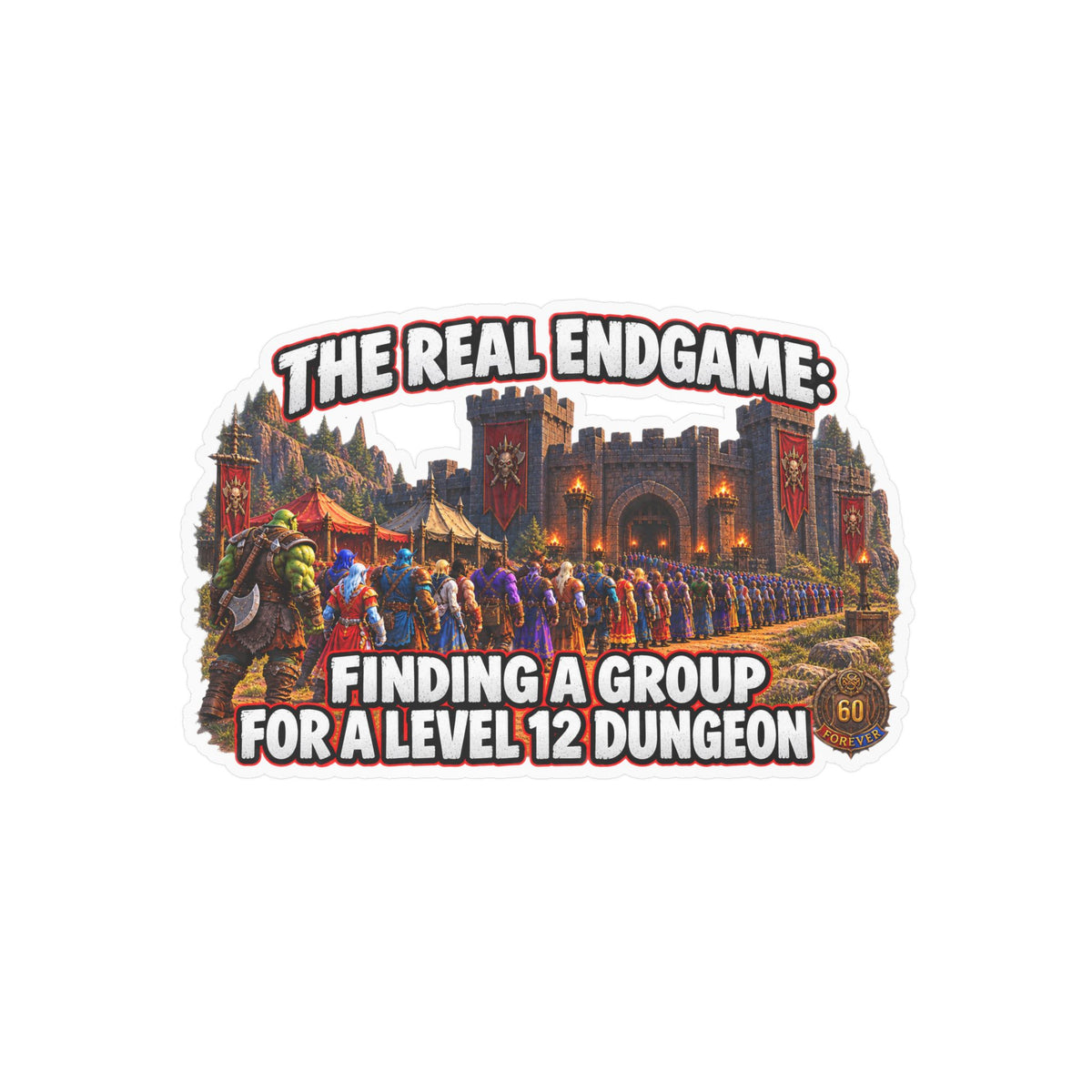 The Real Endgame: Finding a Group – Sticker