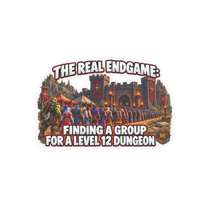 The Real Endgame: Finding a Group – Sticker