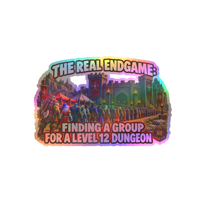 The Real Endgame: Finding a Group – Poster Decal