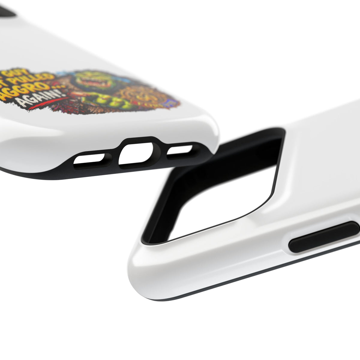 Phone Case — 'That Guy Just Pulled Aggro… Again' Heavy-Duty Impact-Resistant Phone Case