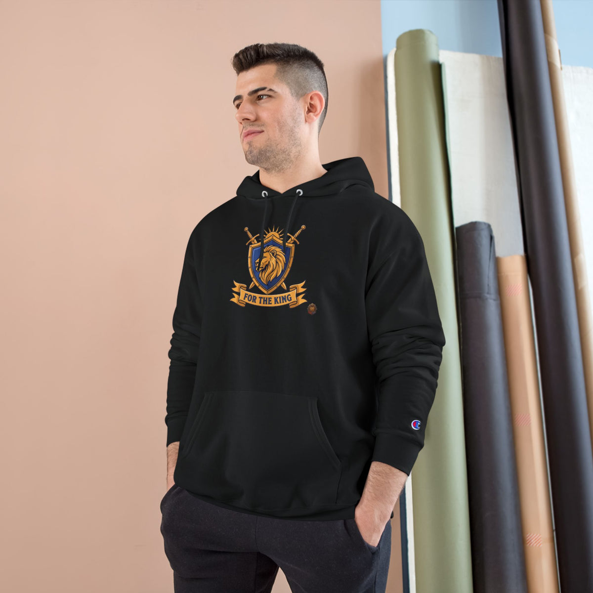For The King – Crest – Hoodie | Sixty Forever Co.