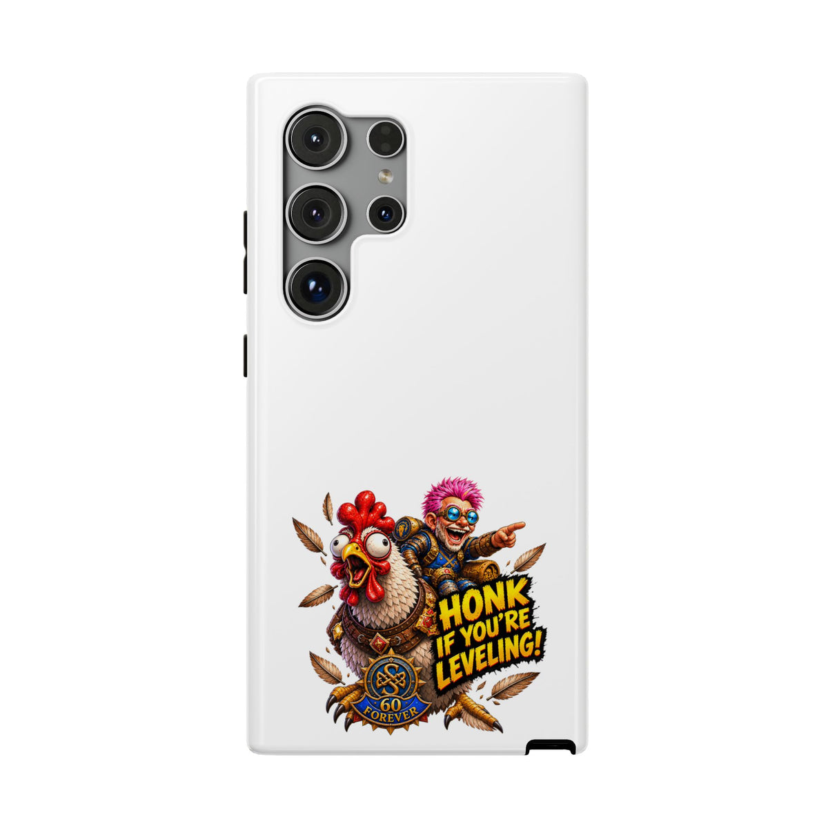 Honk If You're Leveling – Phone Case