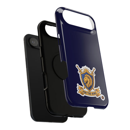 Phone Case — 'For The King Crest' Heavy-Duty Impact-Resistant Phone Case