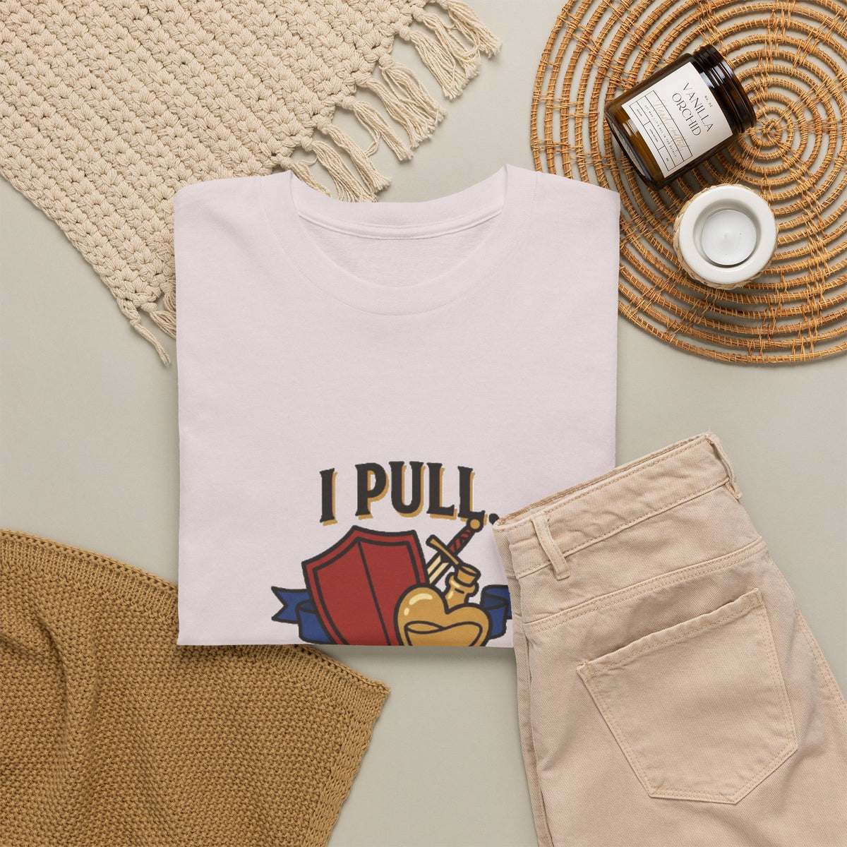 I Pull. She Heals. – T-Shirt